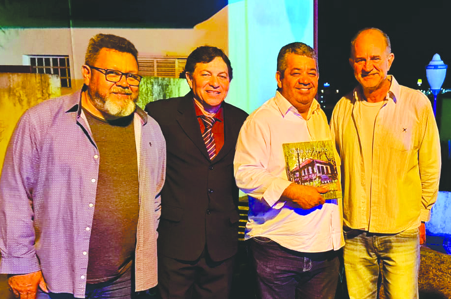 Nilton Matos, Luiz Barros, Adauto Cardoso e o José Fernandes prefeito de Assis 